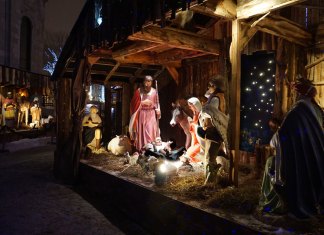 Fête patronale, vêpres et crèche à Notre-Dame de Québec