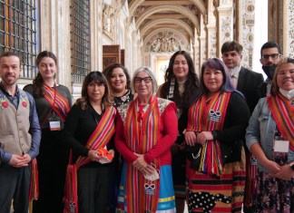 « Avancer ensemble », l’objectif de la délégation autochtone à Rome
