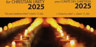 Bonne semaine de prière pour l’unité des chrétiens 2025!