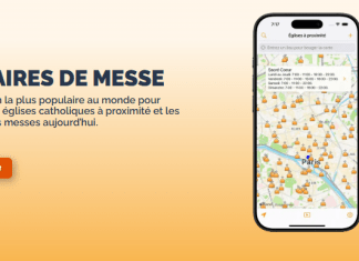 Un outil simple pour trouver une messe près de chez vous