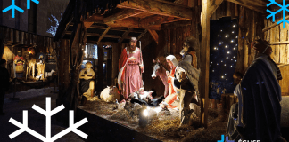 Vivez la Crèche extérieure grandeur nature! Experience The Life-size Outdoor Nativity Scene!