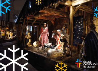 Vivez la Crèche extérieure grandeur nature! Experience The Life-size Outdoor Nativity Scene!