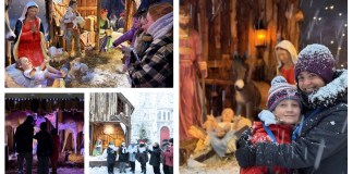 COMMUNIQUÉ (Rappel et mise à jour) : La Crèche extérieure grandeur nature est ouverte en continu jusqu’au 4 janvier