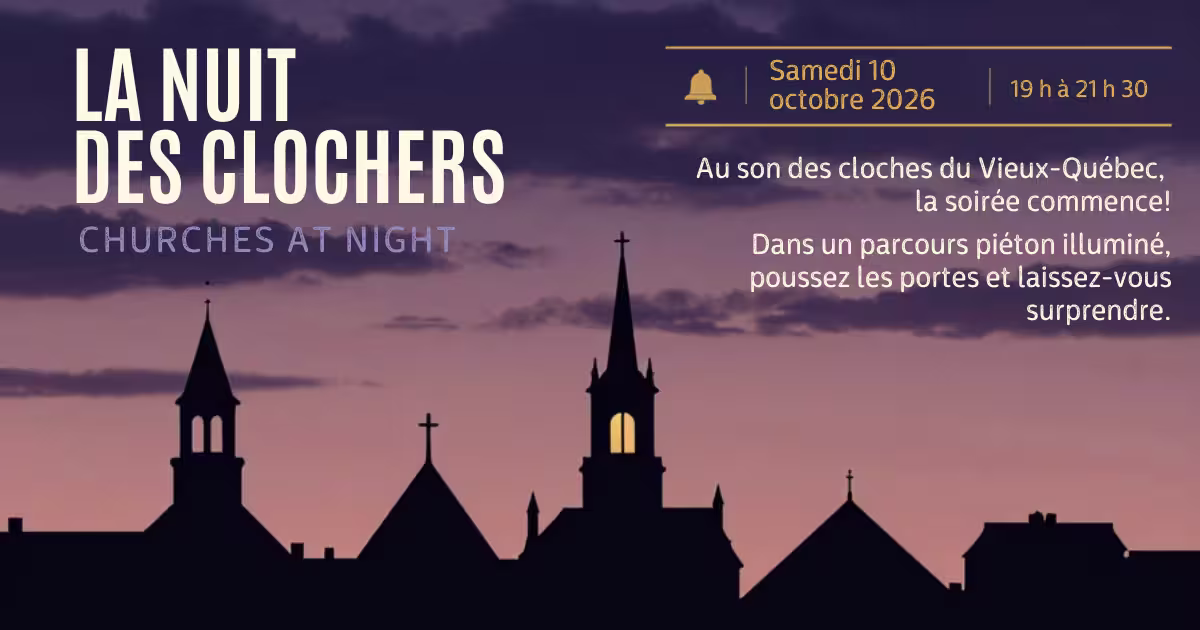 Vue de la Nuit des clochers